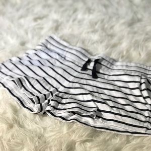 Black and white shorts, size 12.